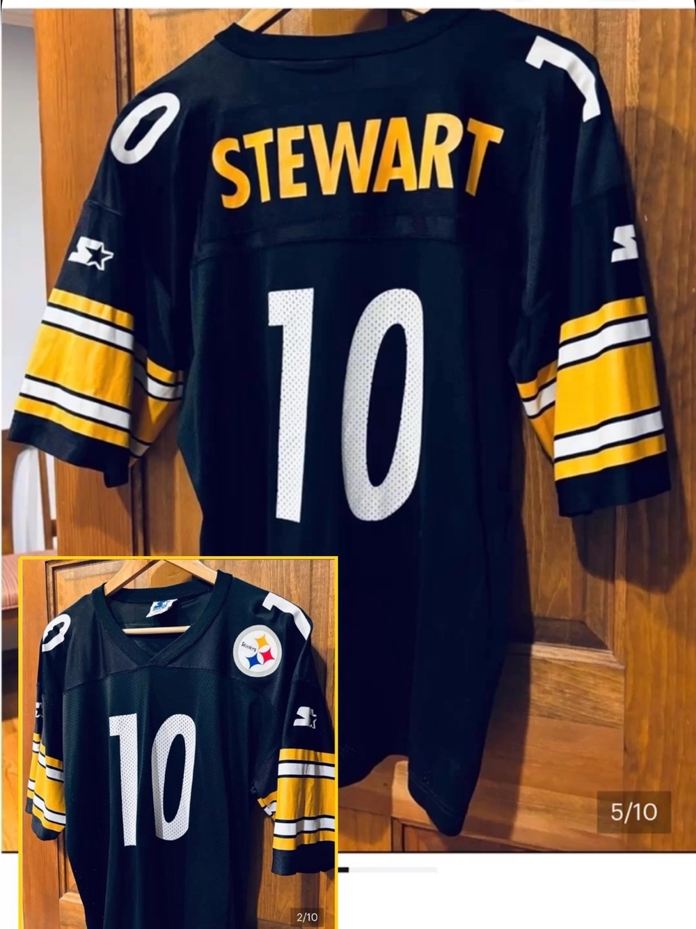 Vintage 1998 STARTER NFL KORDELL STEWART PITTSBURGH STEELERS Jersey